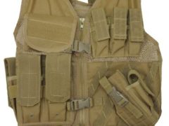 Northstar Tactical Assault Vest (Medium/X-Large, Coyote)
