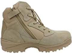 6" Ryno Gear Tactical Combat Boots (Beige) (9) Wide