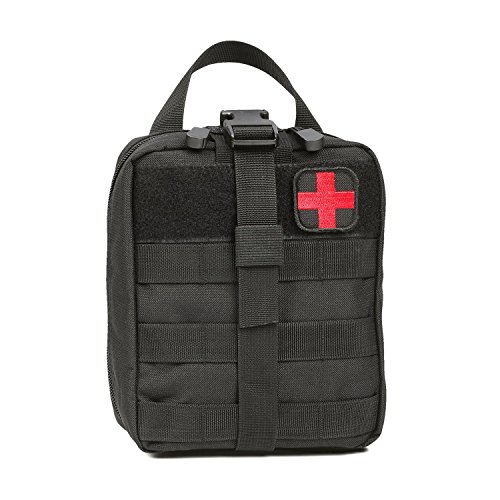 Orca Tactical MOLLE RipAway EMT Medical First Aid Pouch (Bag Only) (Black) Spider Tactical