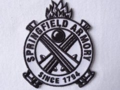 Springfield Armory Gun Rifle Us Firearms Military Biker [3 Inches] Patch